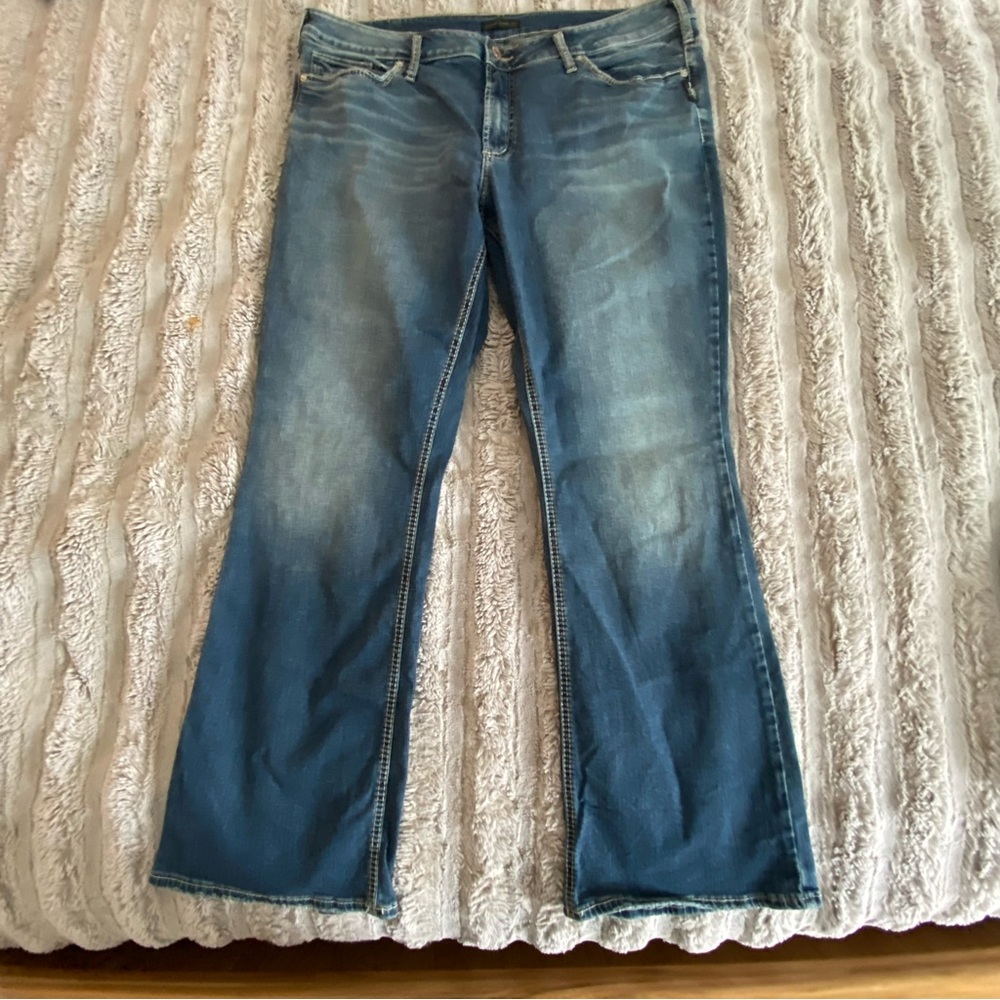 Silver size 20/L33 Suki boot cut